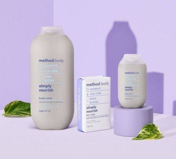 Method Body Wash Simply Nourish 3.4 Oz