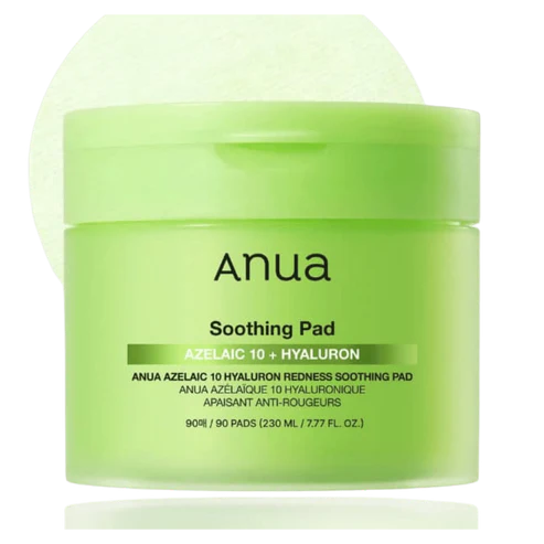 Anua – Azelaic Acid 10 Hyaluron Redness Soothing Pad 230ml 90 pad