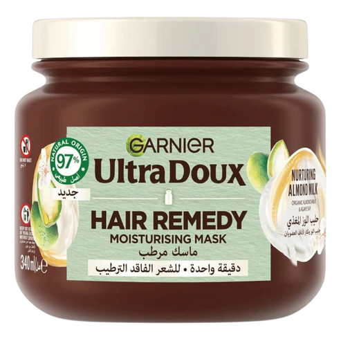 Ultra Doux Almond Milk Moisturising Hair Remedy Mask, 340ml