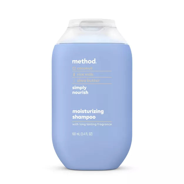 Method Simply Nourish Moisturizing Shampoo - Sulfate & Silicone Free 3.4 Fl Oz