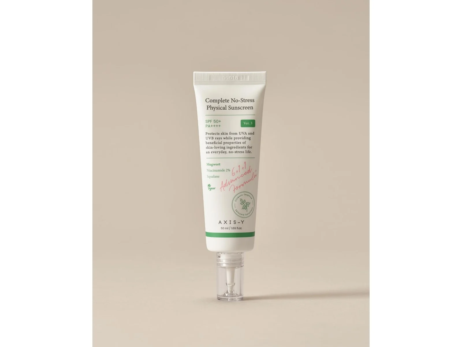 AXIS-Y Complete No Stress Physical Sunscreen SPF50+ PA++++ 50 Ml