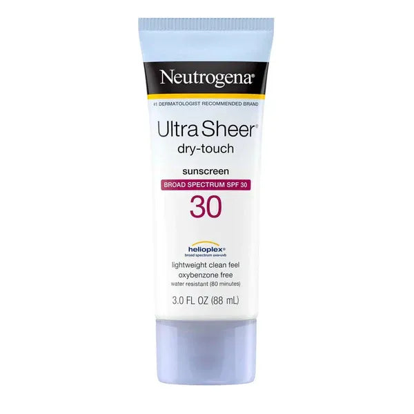 Neutrogena Ultra Sheer Sunscreen Broad Spectrum SPF 30 3.0 FL OZ